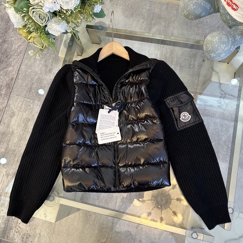 Moncler Unisex Kids High-End Goose Down Jacket
