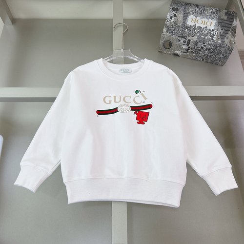 Gucci Kids Spring Mr. Men Little Miss Print Cotton Crewneck Sweatshirt 
