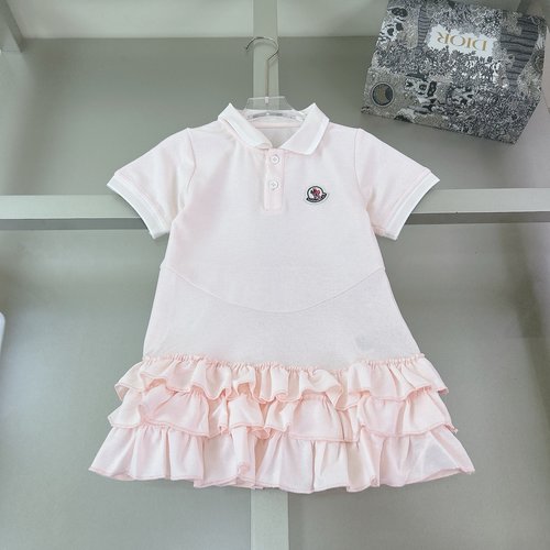 Moncler Girls Premium Cotton Dress 