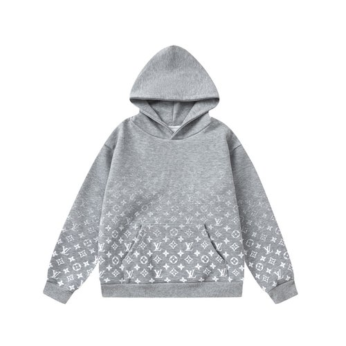 LV Kids Gradient Monogram Hoodie Premium Cotton Comfortable Stylish 